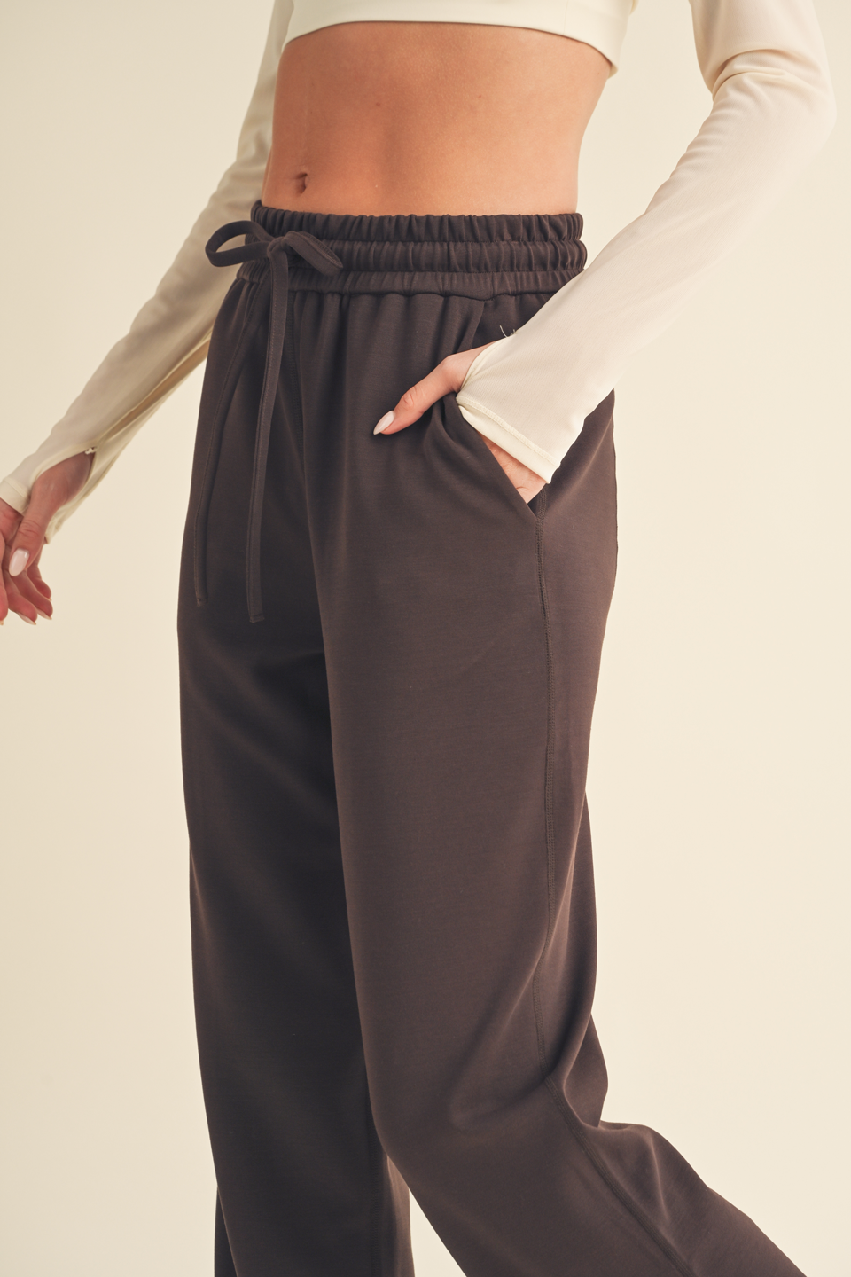 Butter Soft Scuba Wide Leg Sweatpant