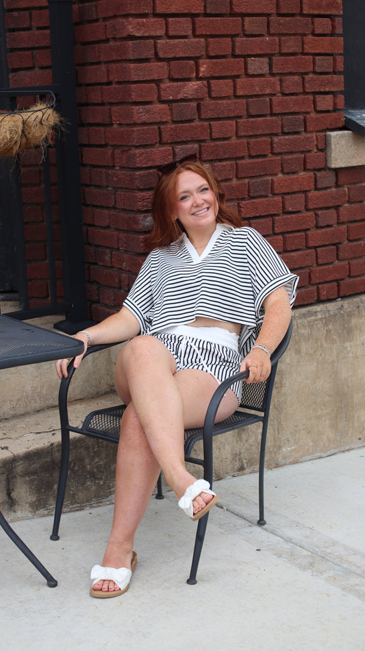 The Knitted Stripe Set