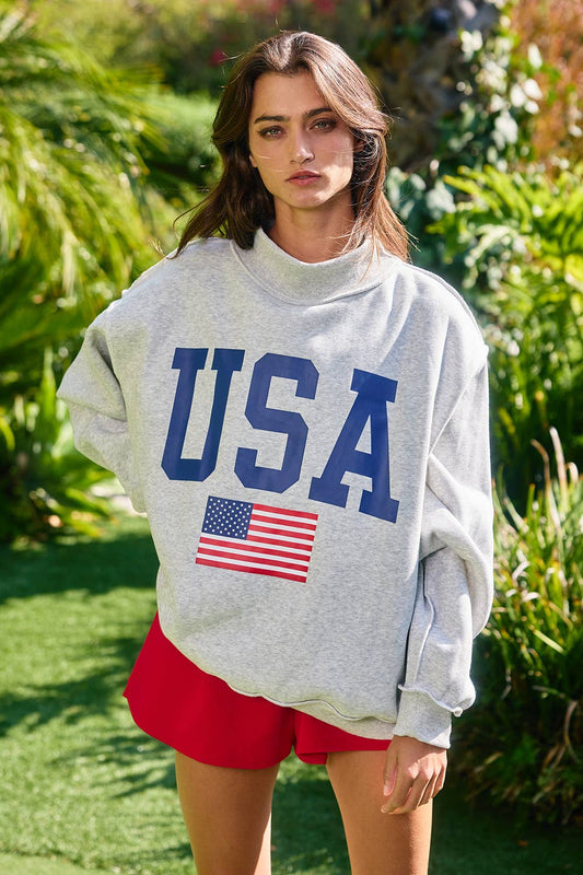 USA/America Reversible Sweatshirt