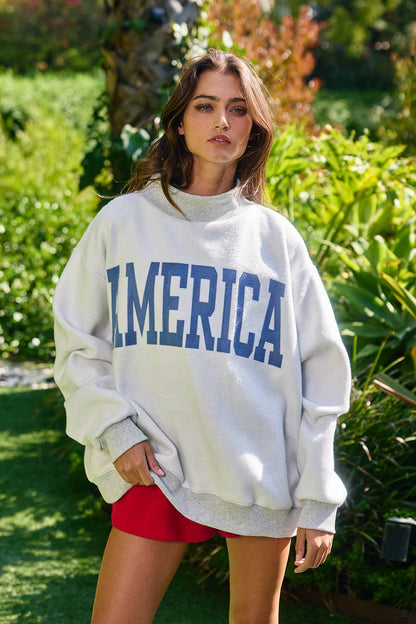 USA/America Reversible Sweatshirt