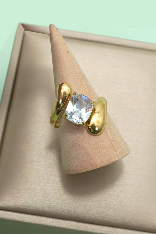 TARNISH FREE RHINESTONE RING