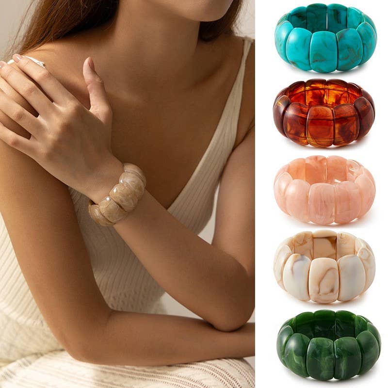 Bangle Stretch Cord Bracelet