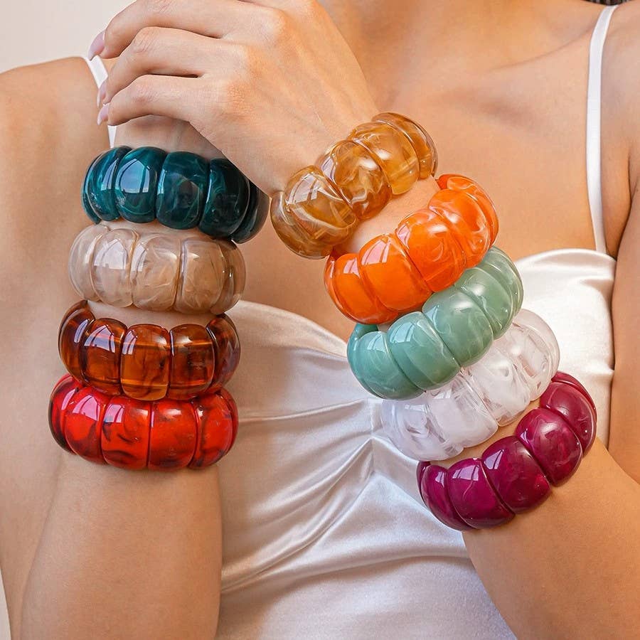Bangle Stretch Cord Bracelet