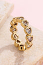Gold Multi-Shape Eternity Stack Rings