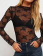 Lace Mesh Layering Top