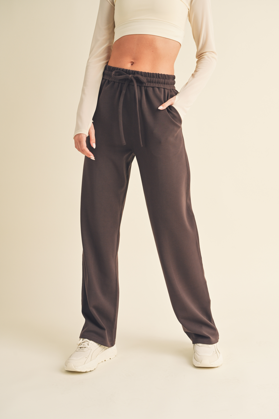 Butter Soft Scuba Wide Leg Sweatpant