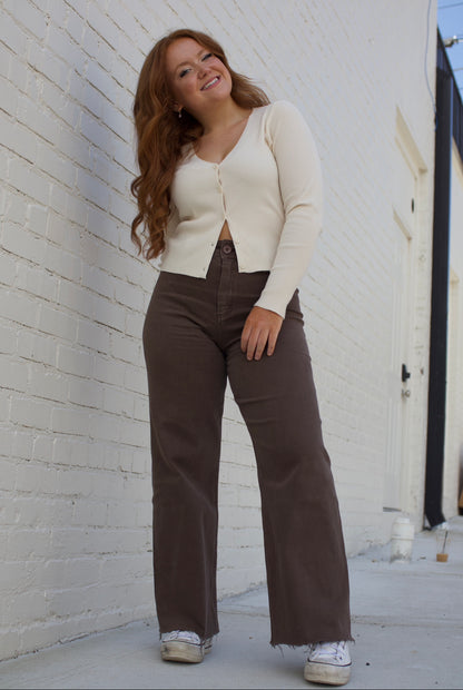 Mio Muse Straight Wide Leg Jeans