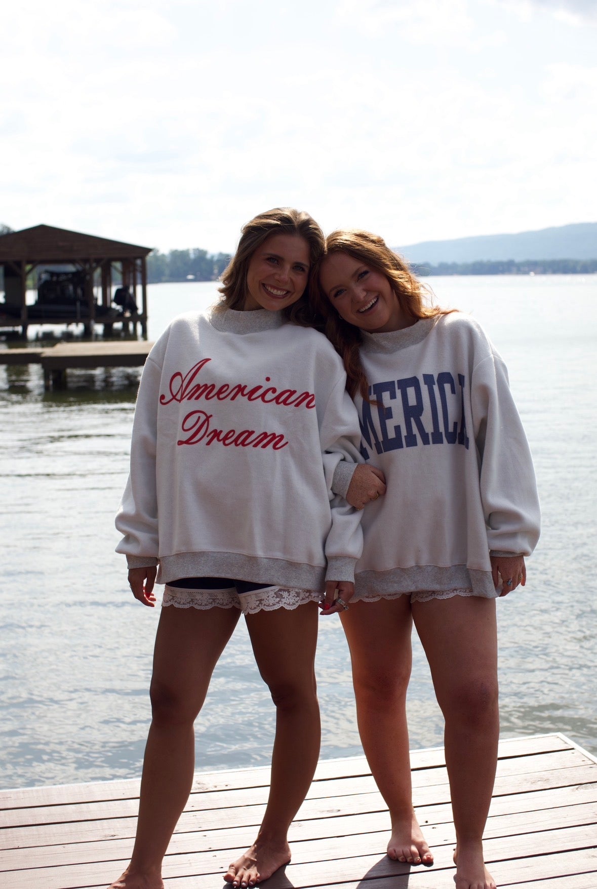 God's Country Reversible Mock-neck Sweatshirt