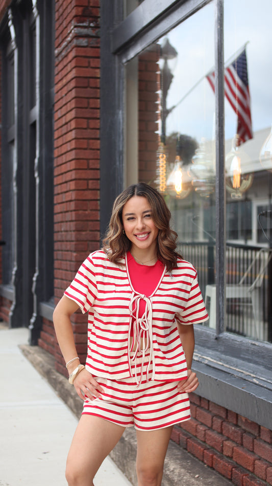 The Berry Stripe Set