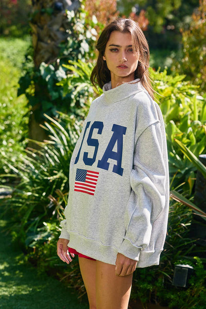 USA/America Reversible Sweatshirt
