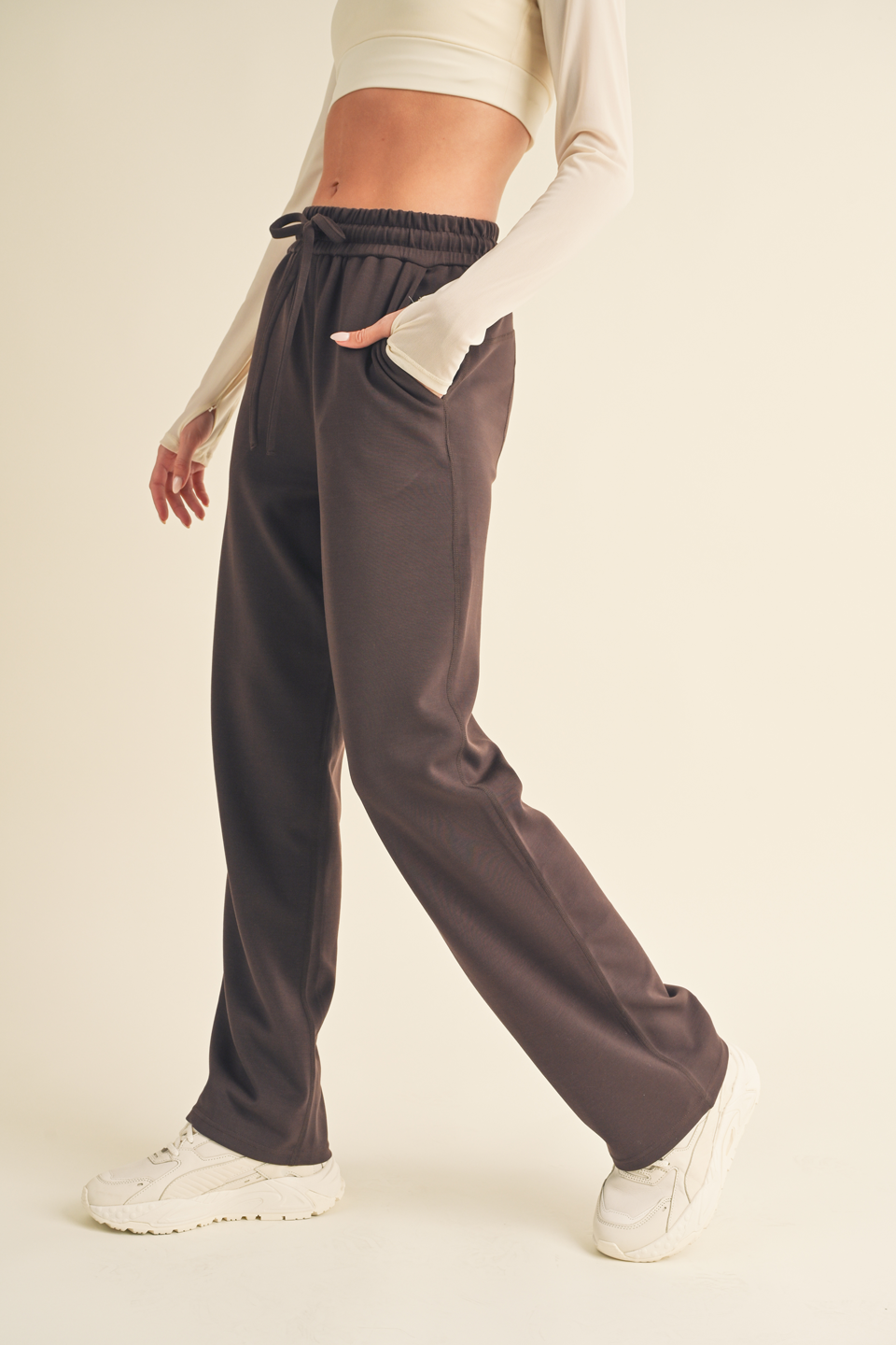 Butter Soft Scuba Wide Leg Sweatpant