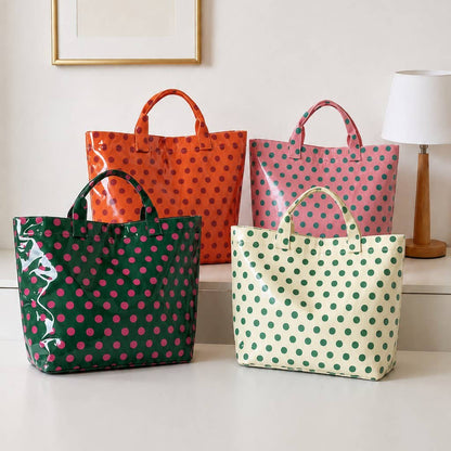 POLKA DOT BOAT BAG