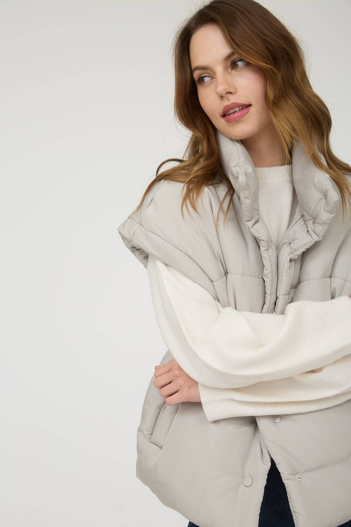 Oversized Puffer Vest