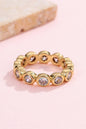 Gold Multi-Shape Eternity Stack Rings