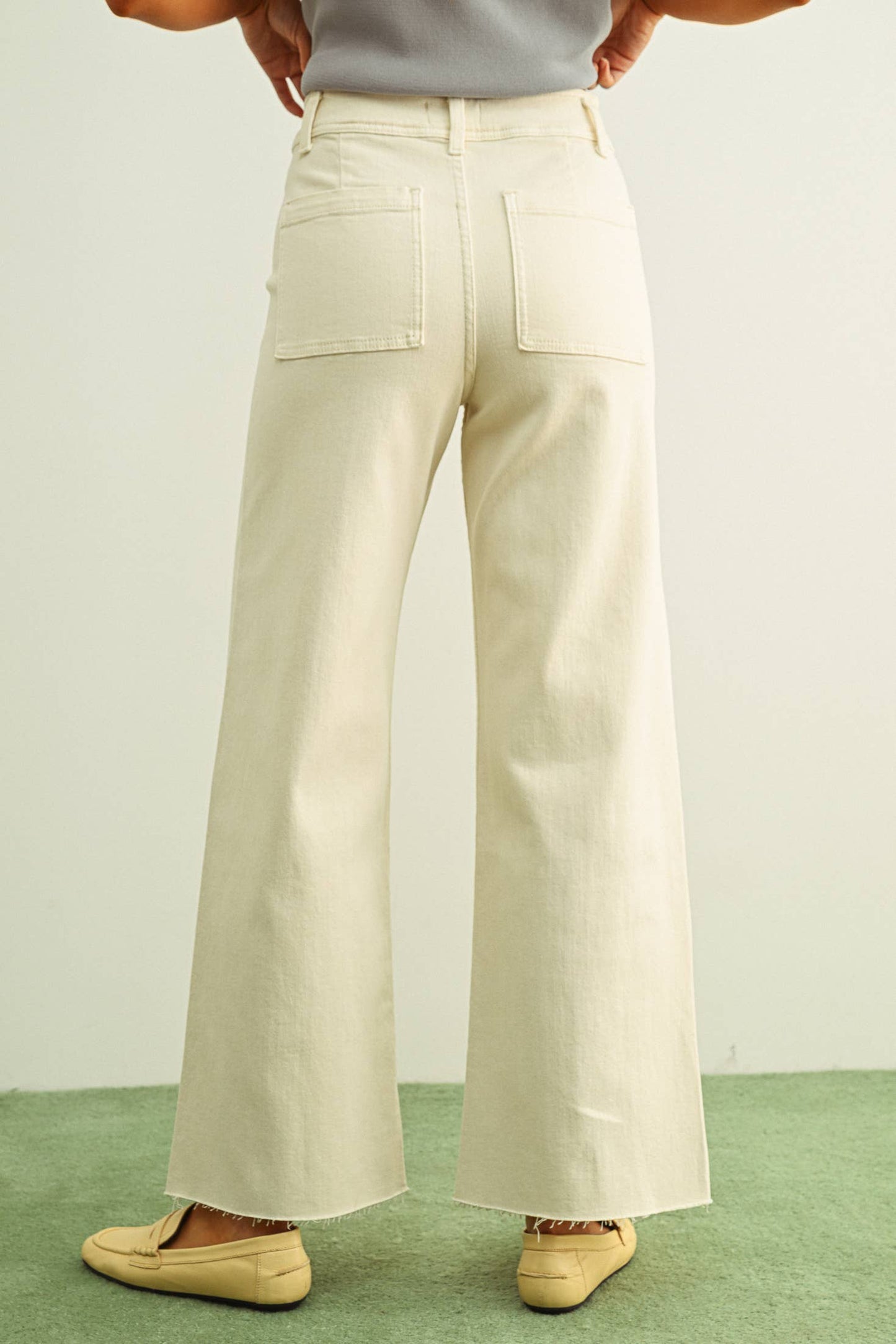 Mio Muse Straight Wide Leg Jeans