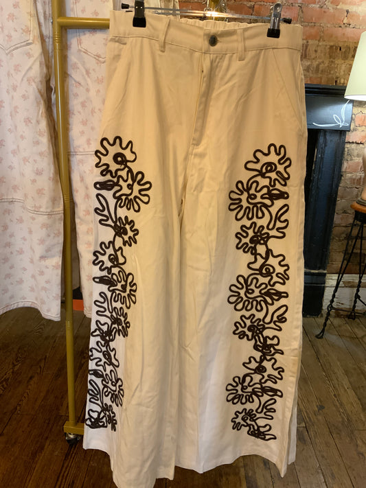 The Delilah Embroidered Pants