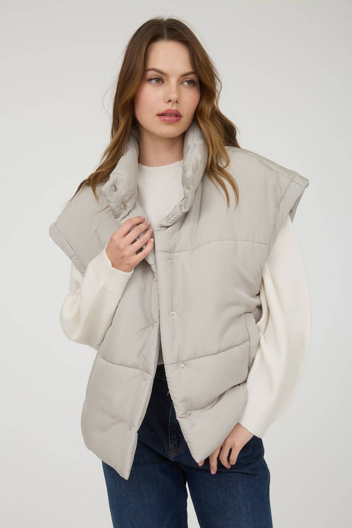 Oversized Puffer Vest