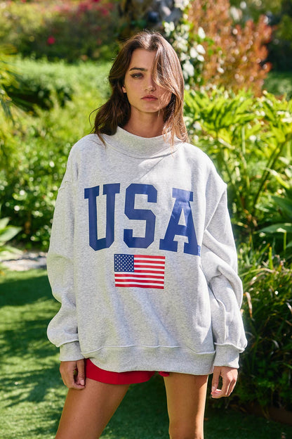 USA/America Reversible Sweatshirt
