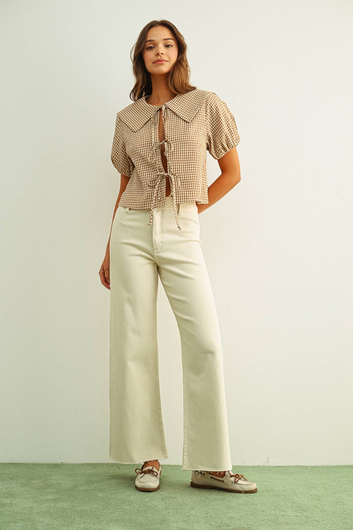Mio Muse Straight Wide Leg Jeans