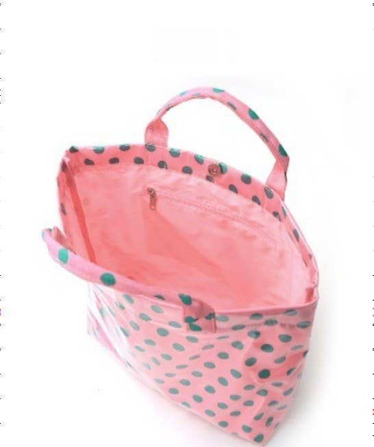 POLKA DOT BOAT BAG