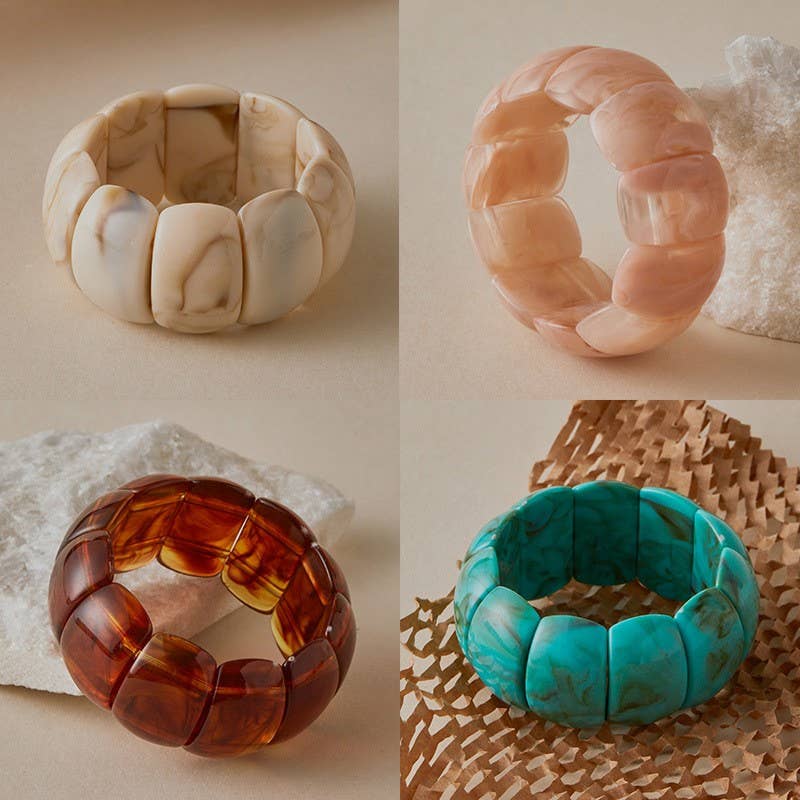 Bangle Stretch Cord Bracelet