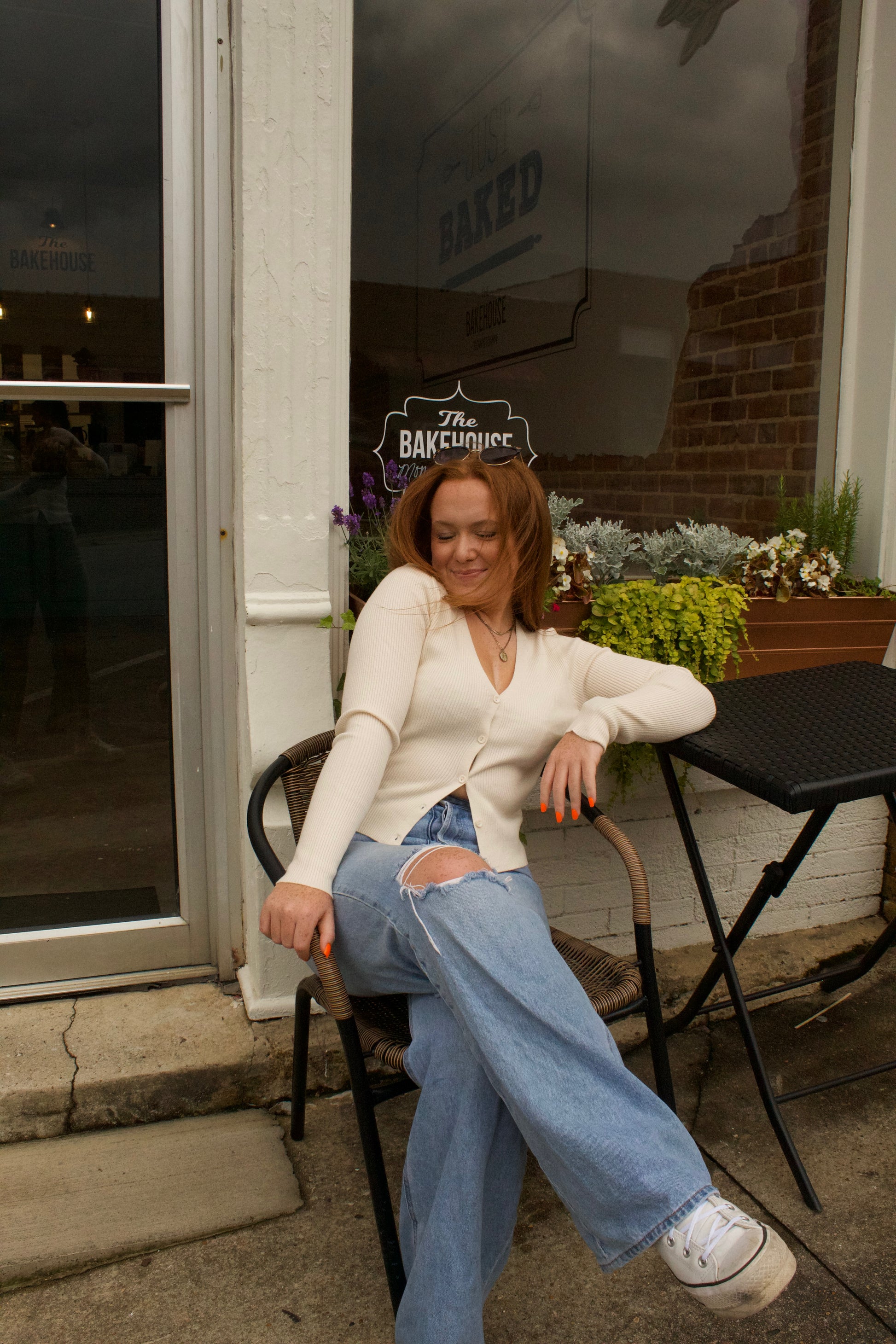 Soft Knit Off White Cardigan