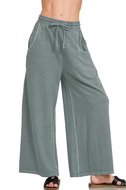 Zenana Wide Leg Pants